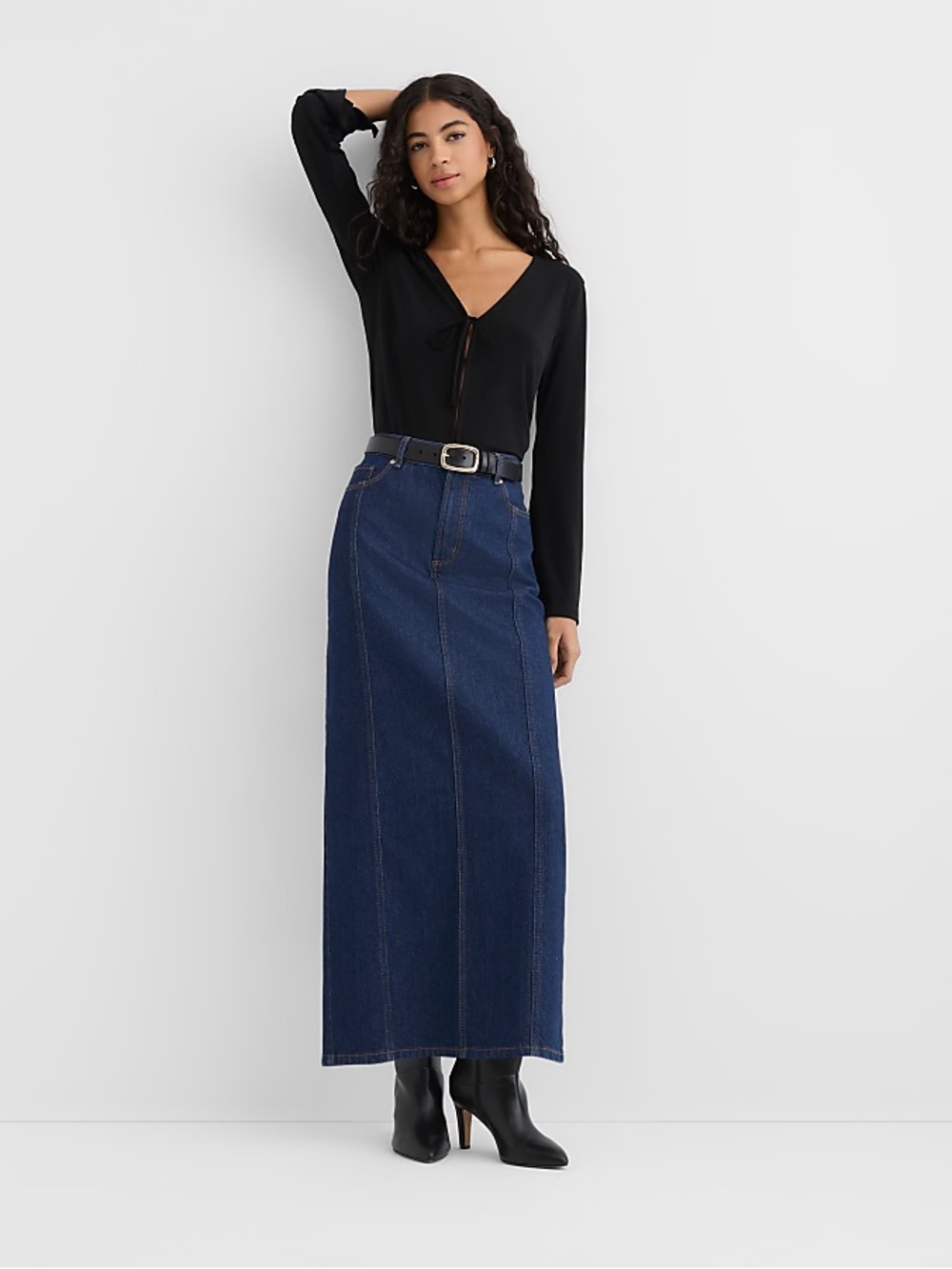 NWT LOFT Denim Skirt 6P